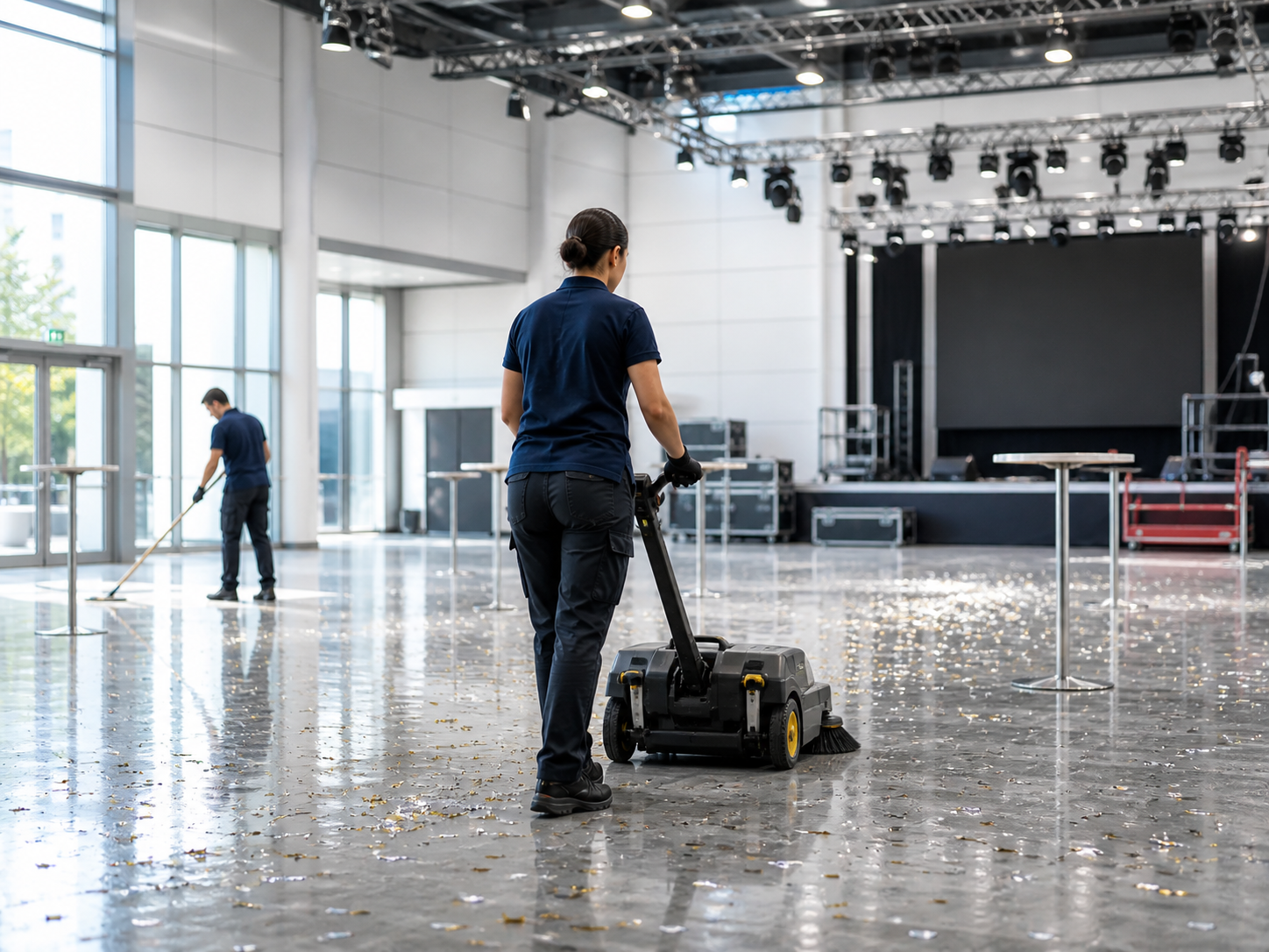 Eventreinigung für Unternehmen und Veranstalter in Berlin